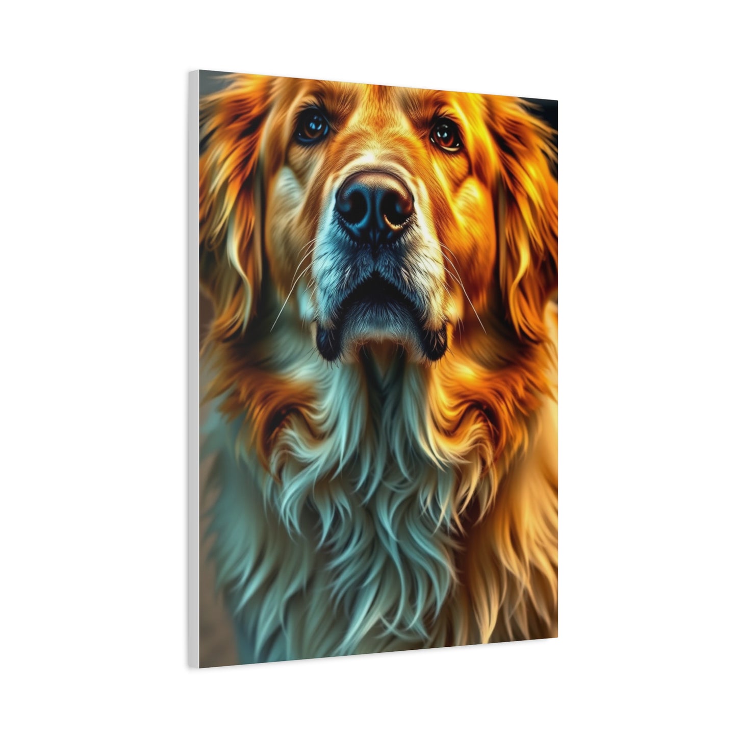 Vision Golden Retriever Art Art Wall Art & Canvas Print