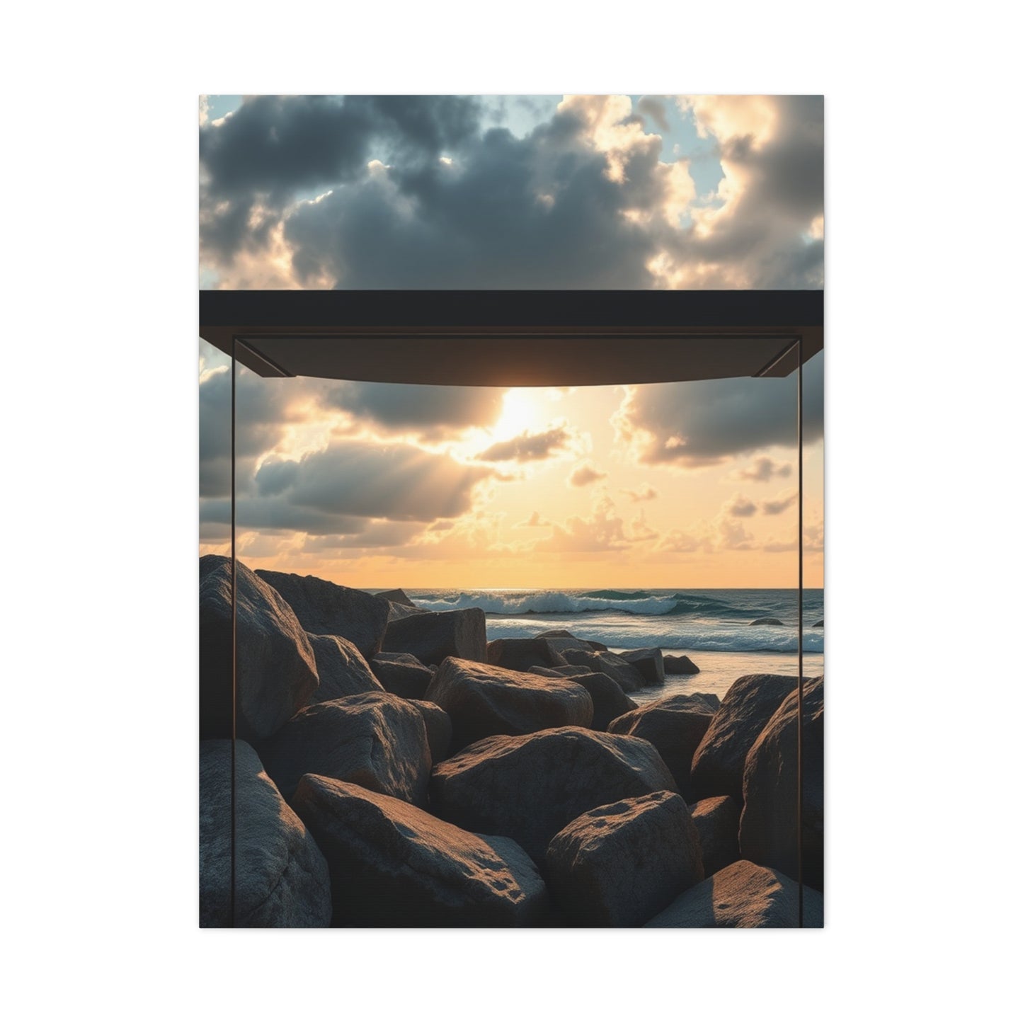 Coastal Panorama Elegance Wall Art & Canvas Print