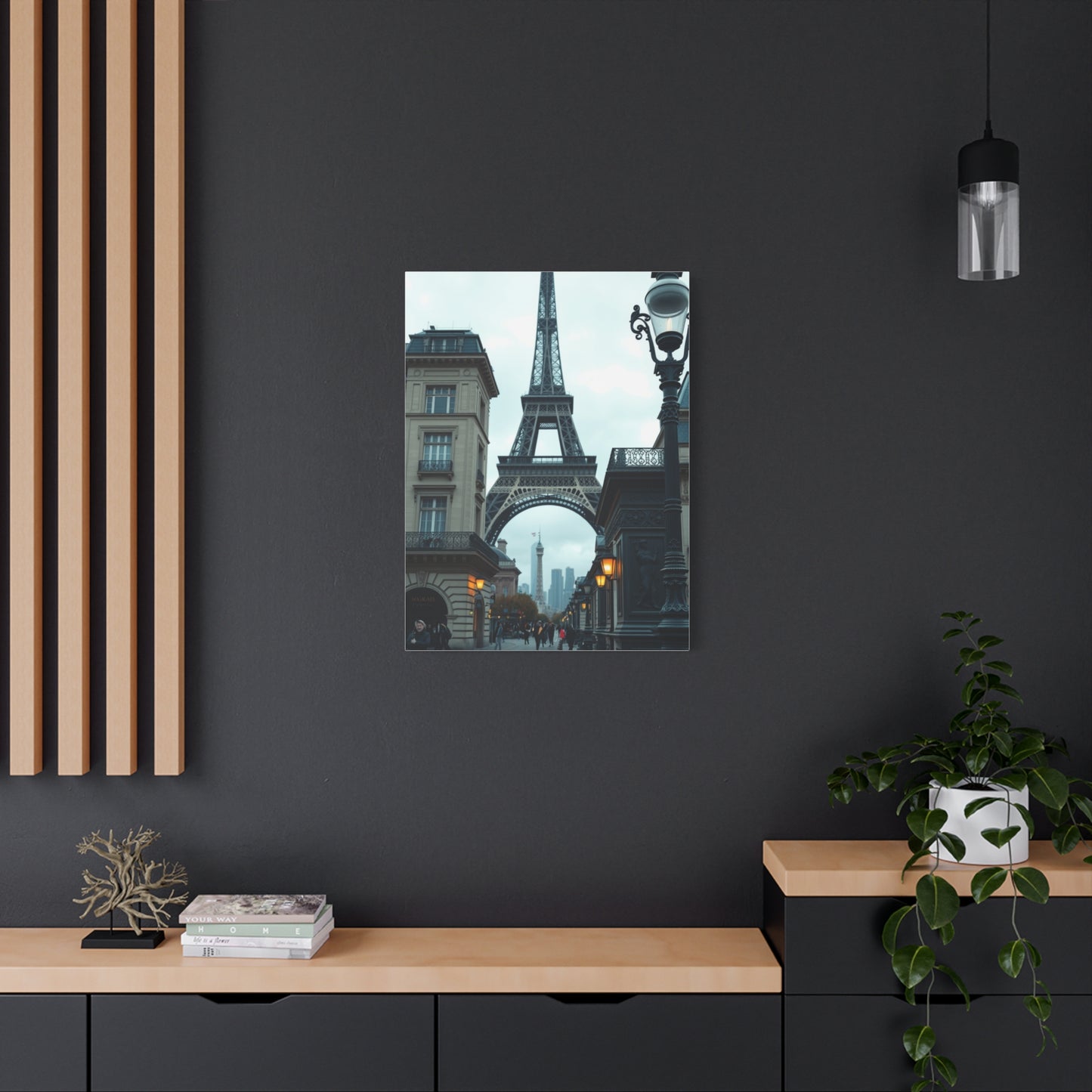 Chic Parisian Elegance Wall Piece