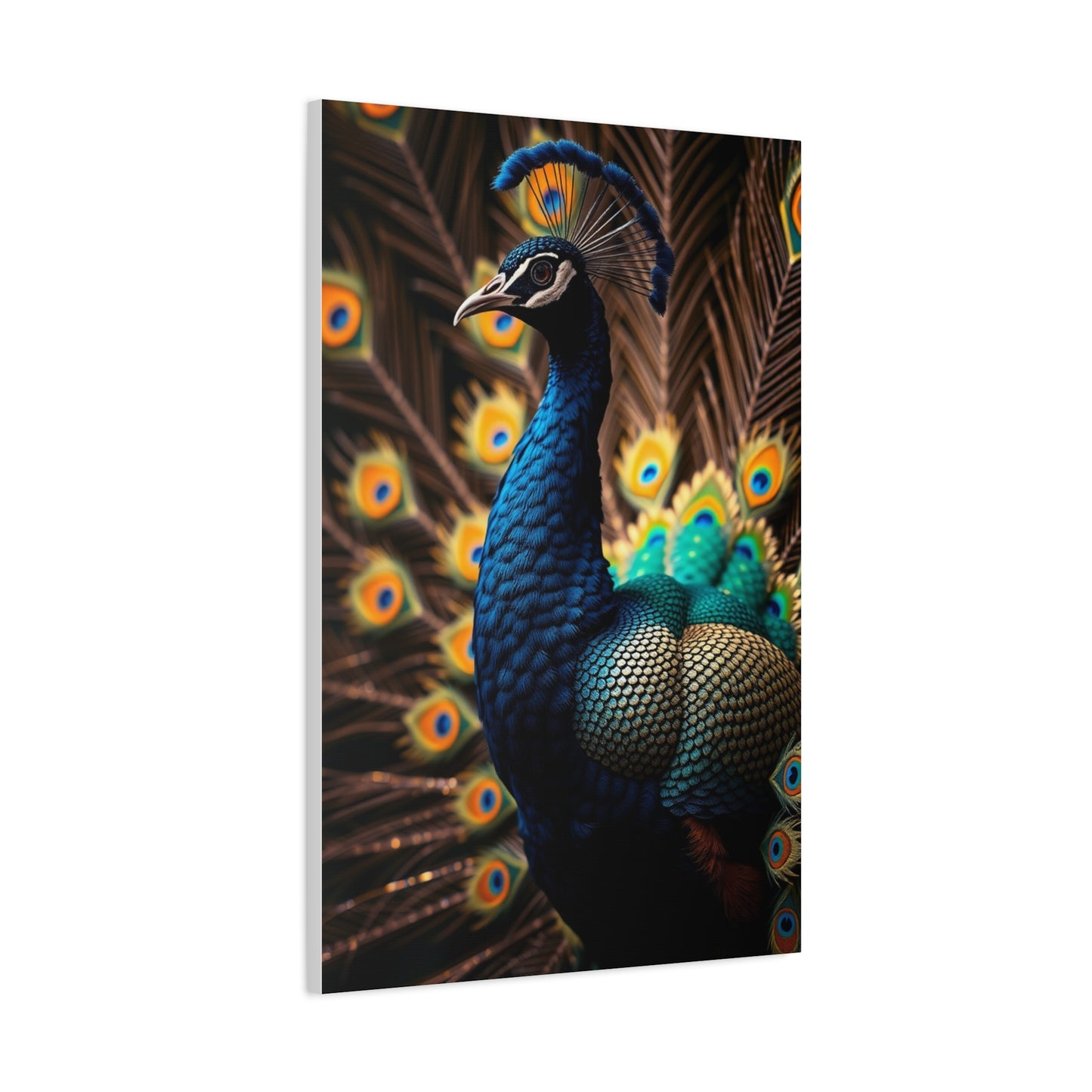 Masterpiece Peacock Art Vision Wall Art & Canvas Print