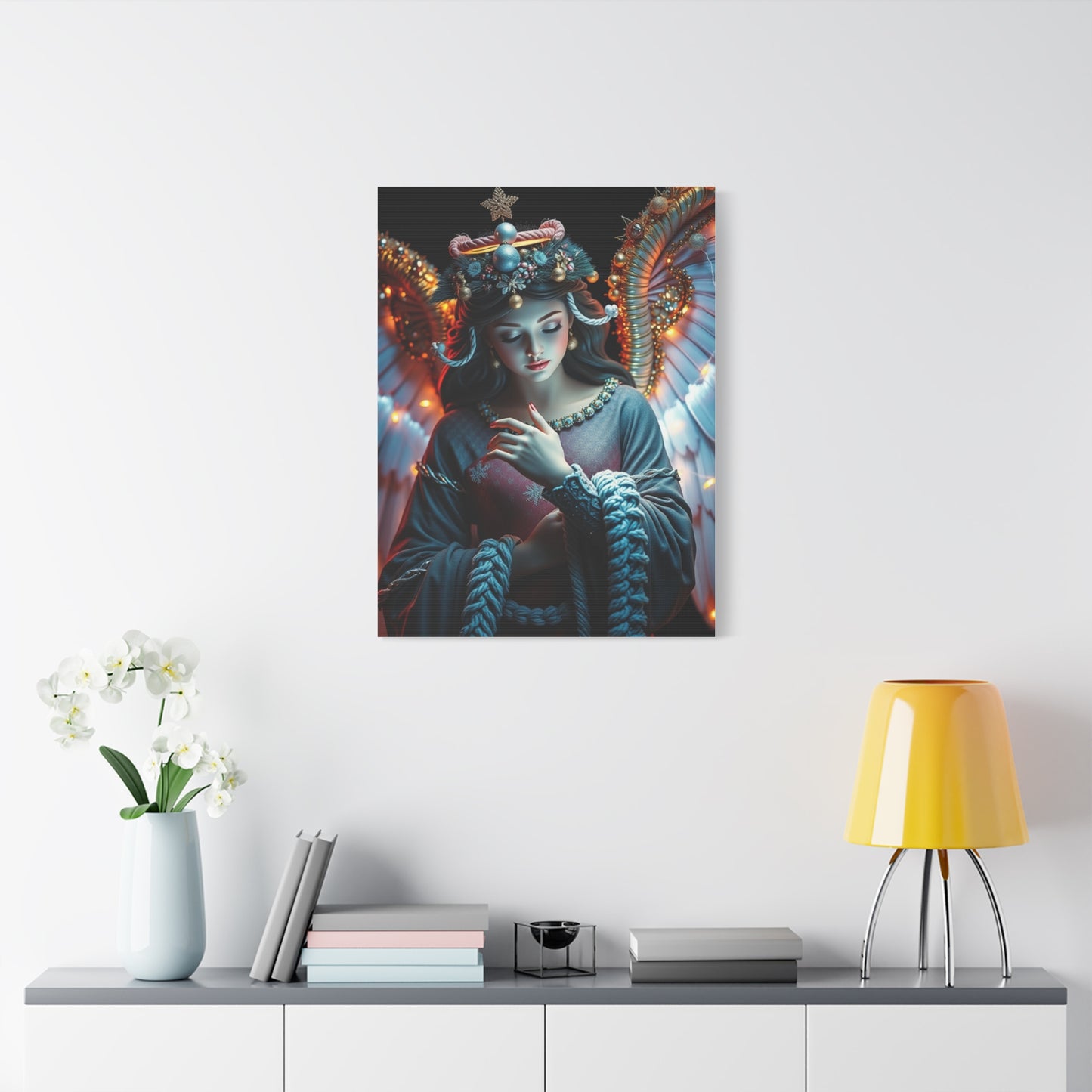 Christmas Angel Art Supreme Gallery Wall Art & Canvas Print