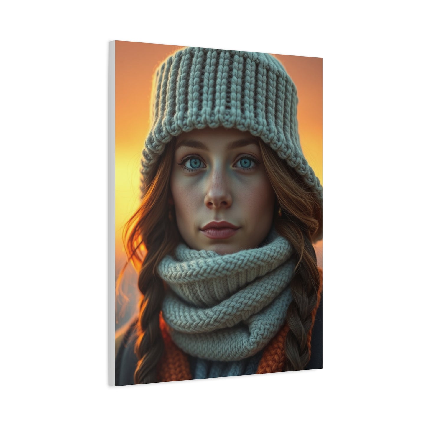 Blazing Aura Canvas Wall Art & Canvas Print