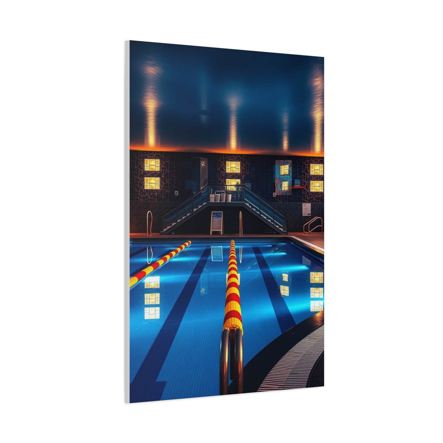 Supreme Swimming Pool Art Collection Wall Art & Canvas Print