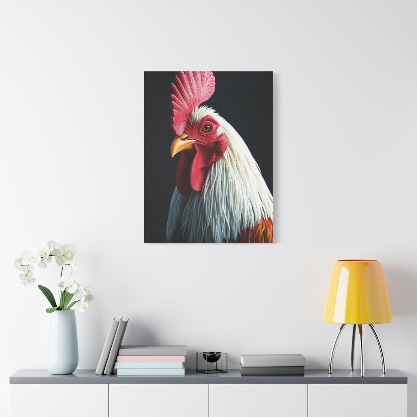 Chicken & Rooster Wall Art Refined Canvas Wall Art & Canvas Print