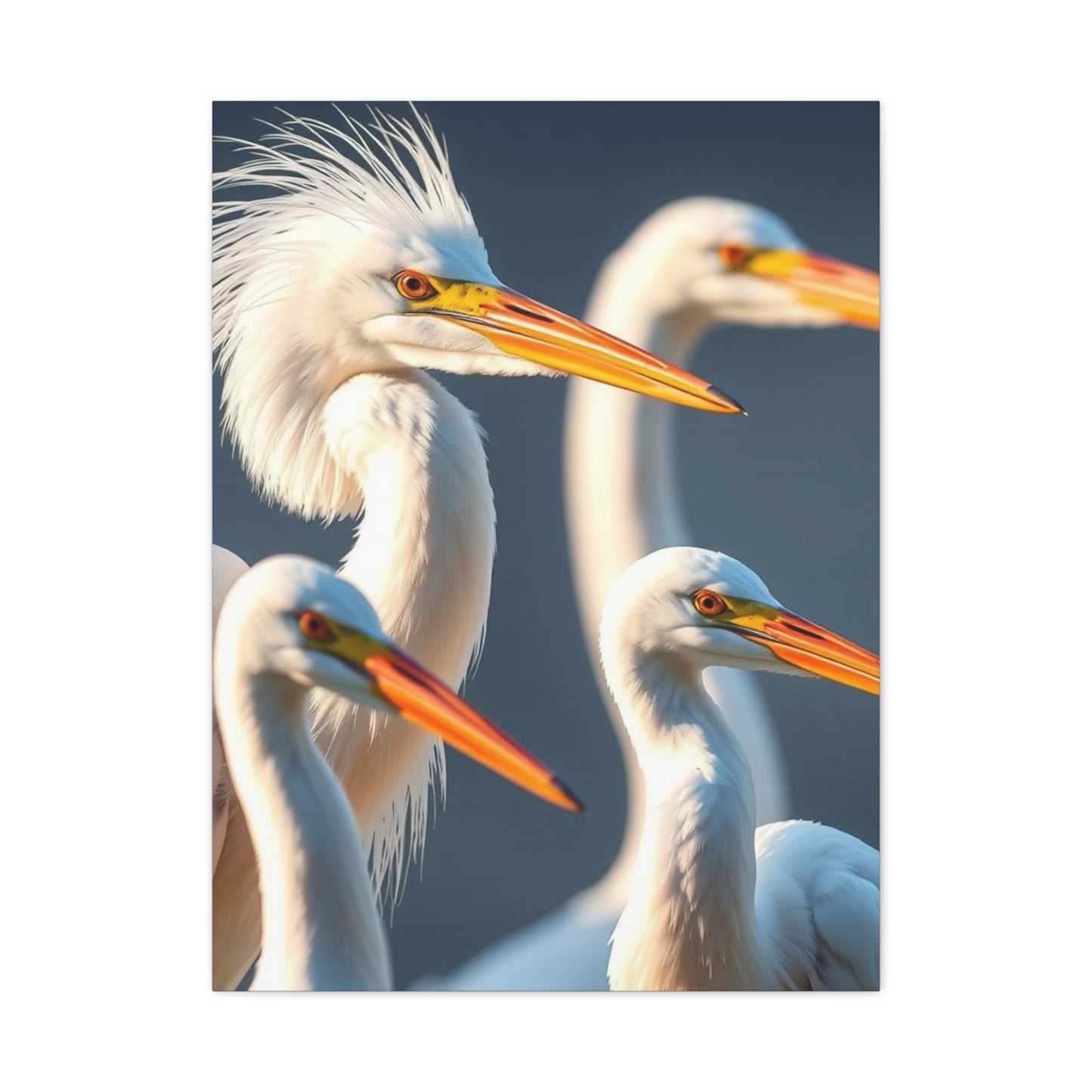 Supreme Herons and Egrets Art Collection Wall Art & Canvas Print