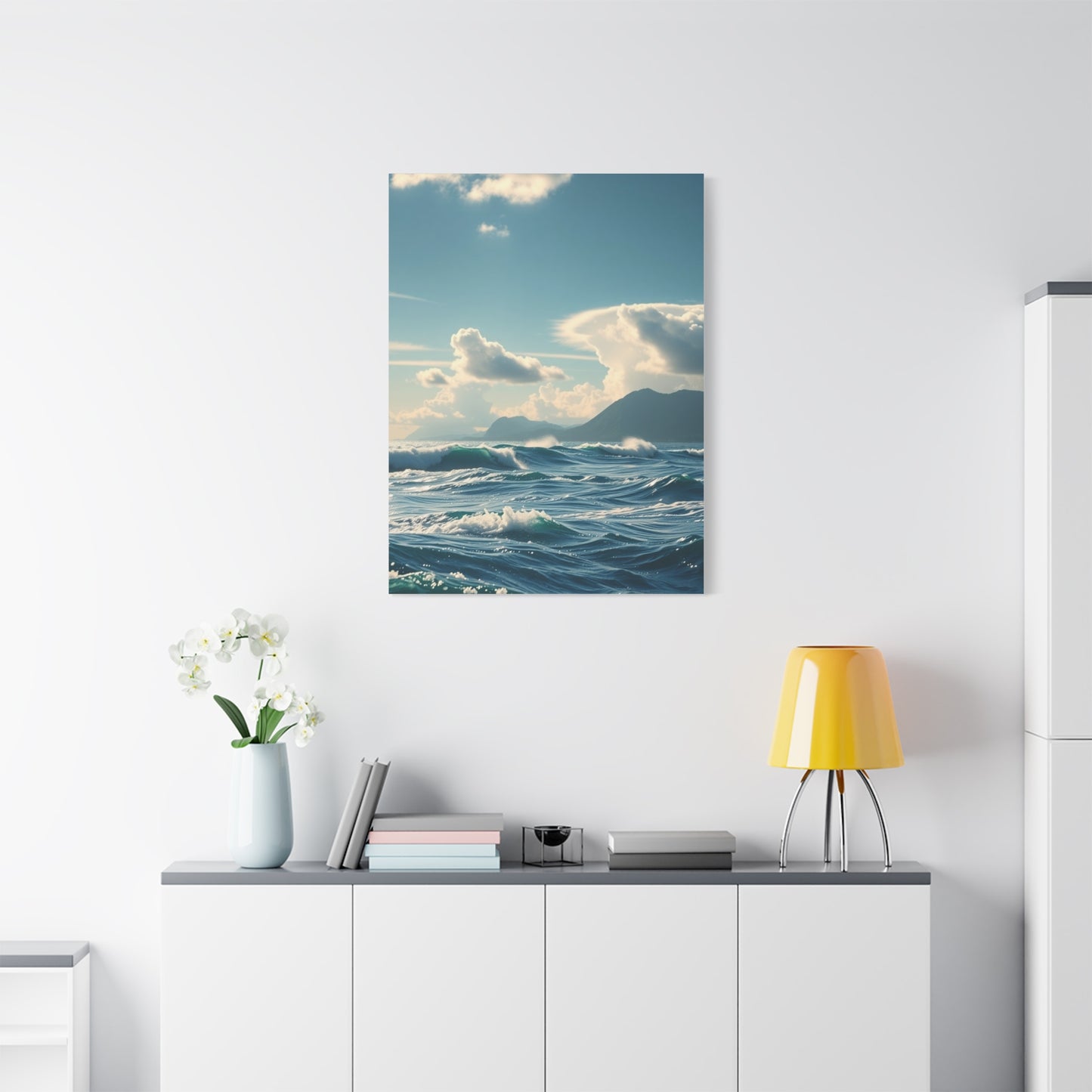 Opulent Seaside Panorama Wall Art & Canvas Print