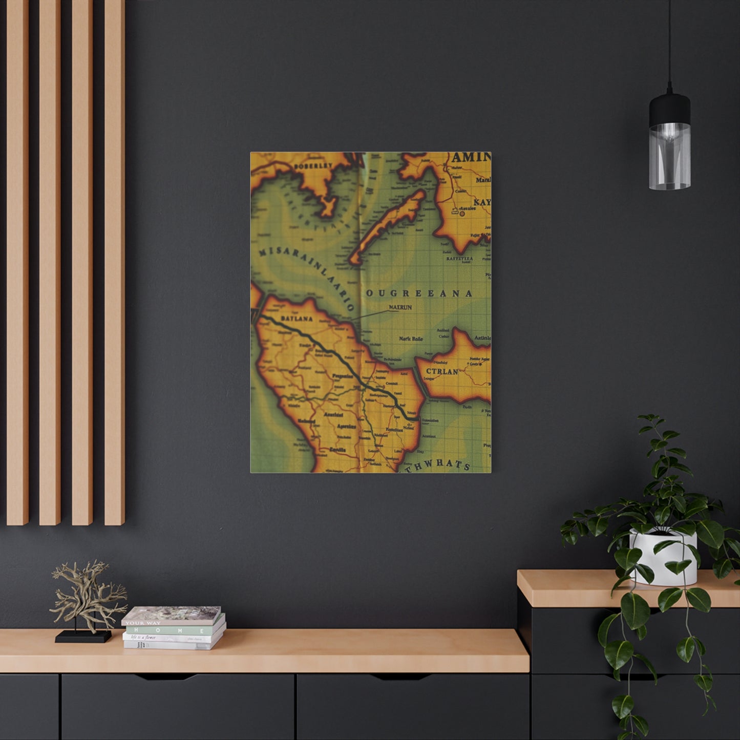 Antique Maps Art Supreme Gallery Wall Art & Canvas Print