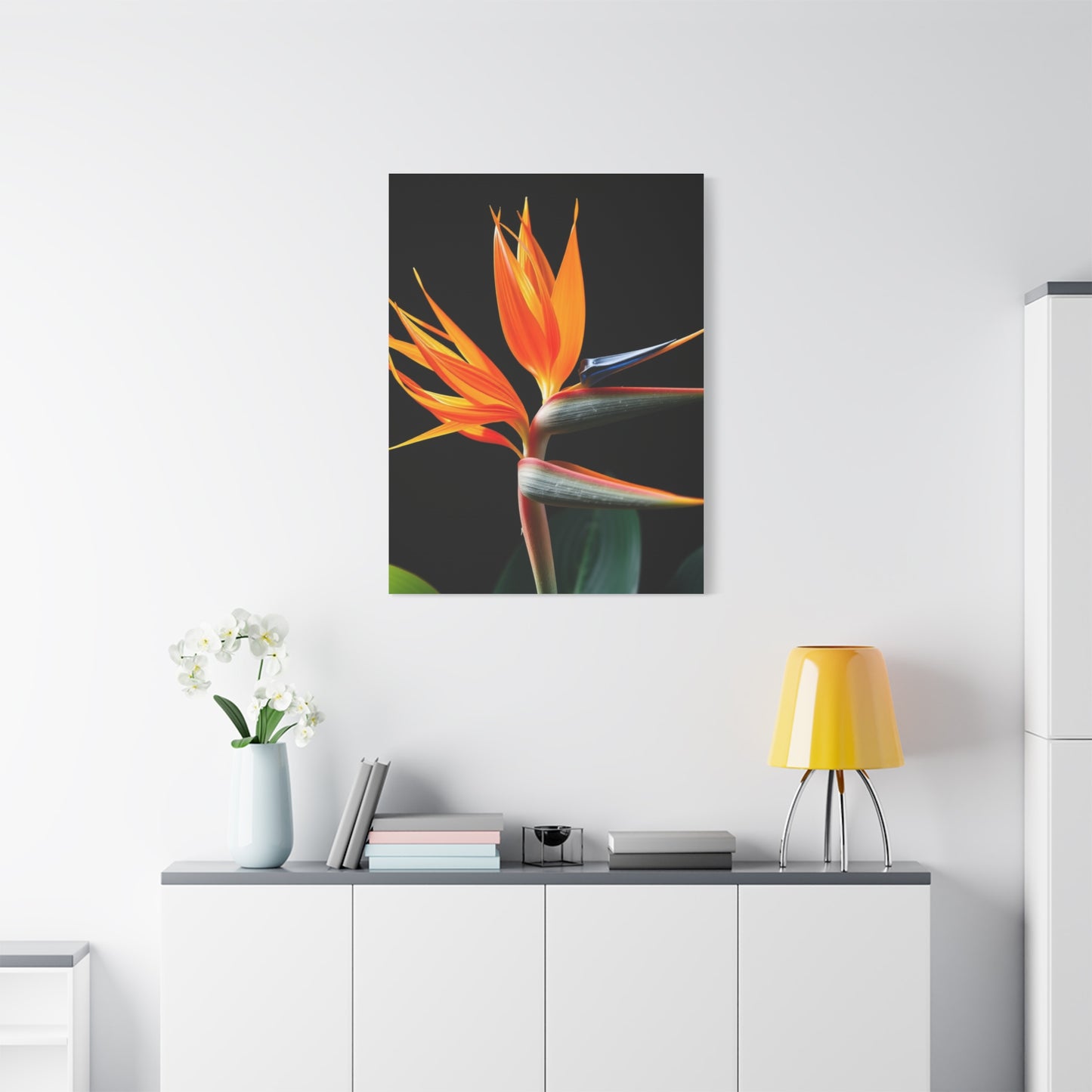 Bird of Paradise Plant Art Luxury Canvas Wall Art & Canvas Print