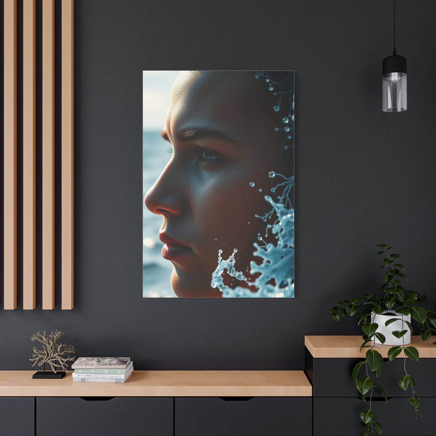 Aqua Mirage Grandeur Wall Art & Canvas Print