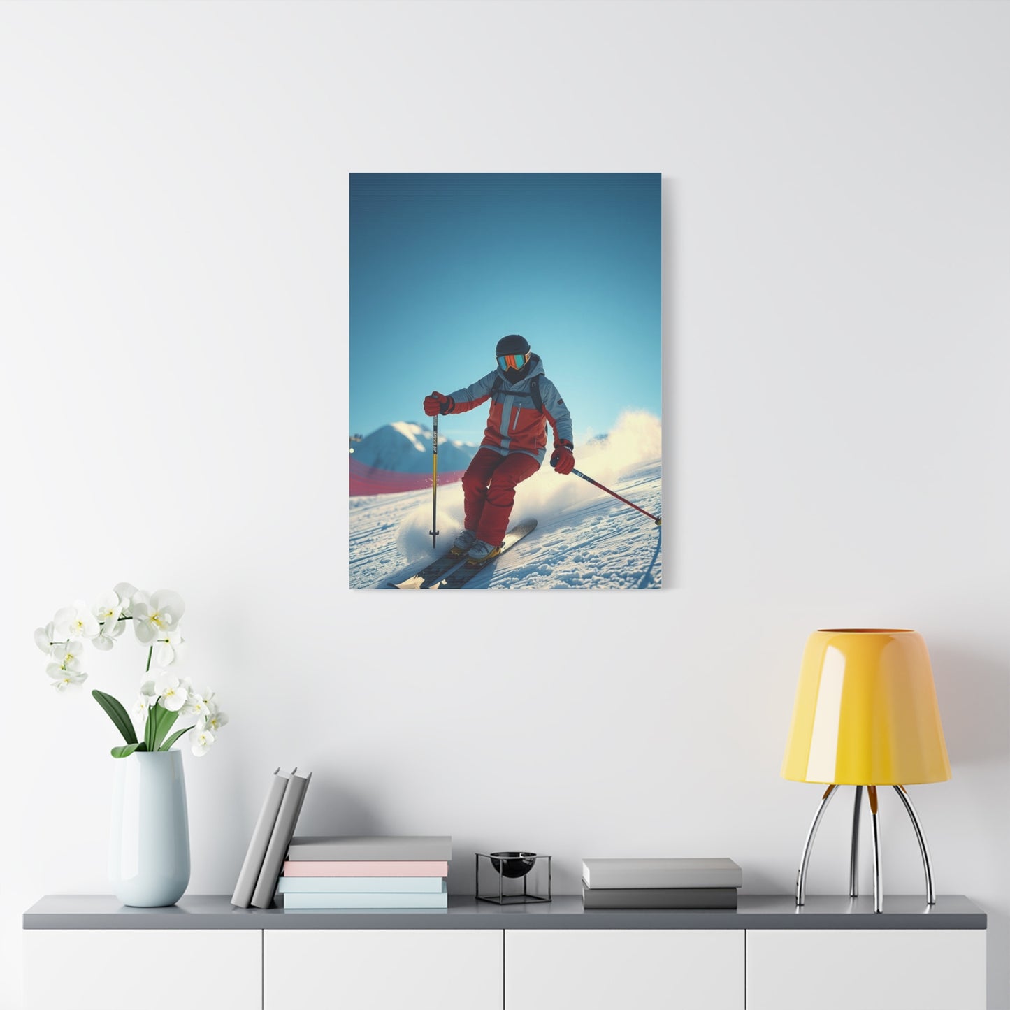 Supreme Skiing Art Collection Wall Art & Canvas Print