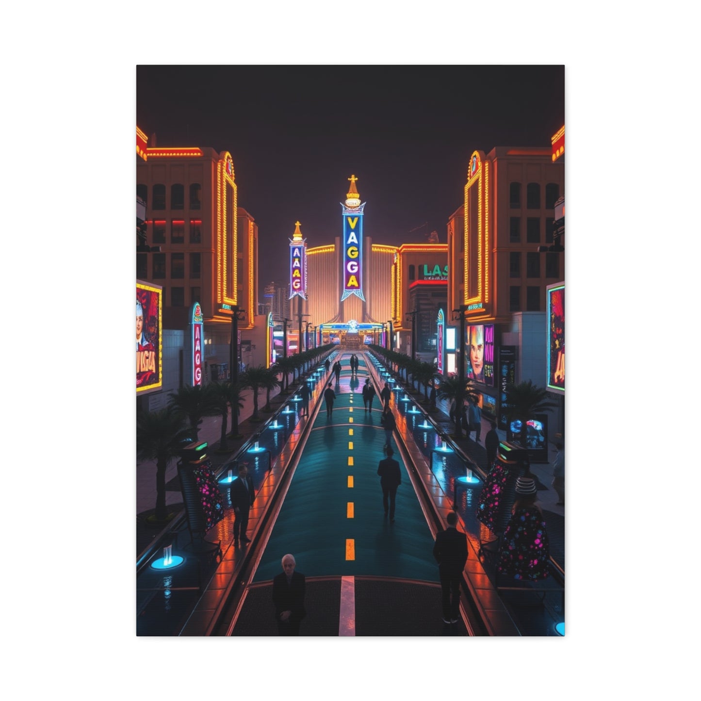 Las Vagas Art Supreme Gallery Wall Art & Canvas Print