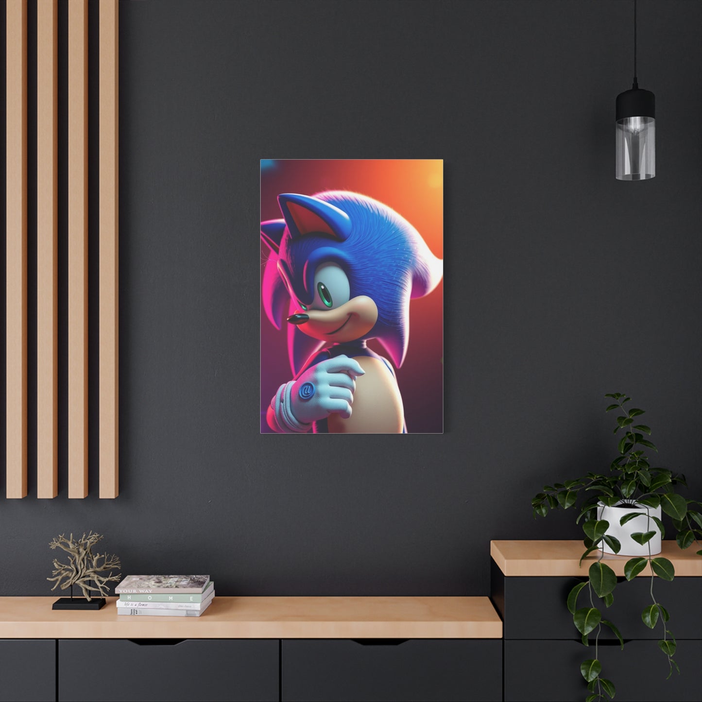 Sonic the Hedgehog Art Refined Canvas Wall Art & Canvas Print