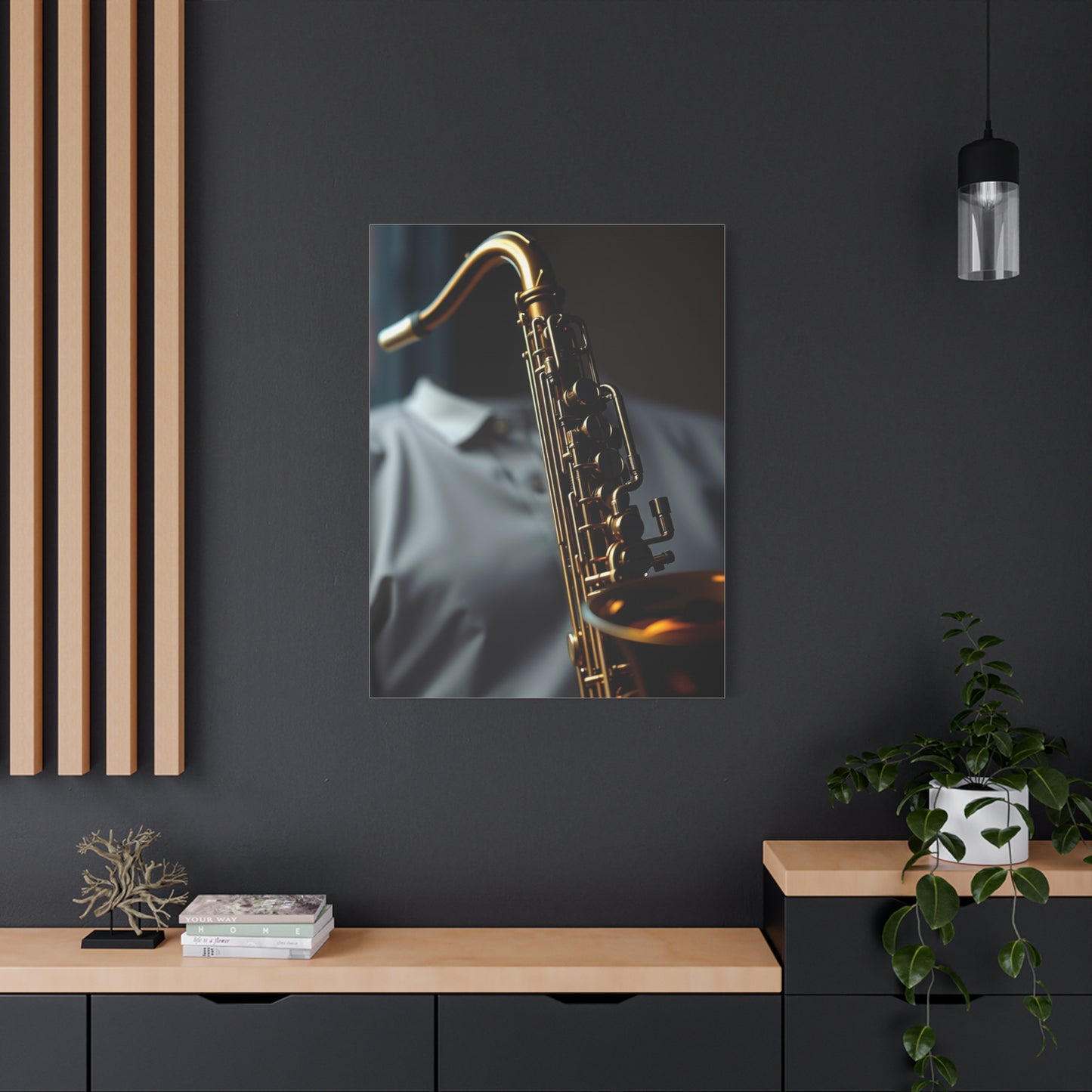 Masterpiece Saxophone Art Vision Wall Art & Canvas Print