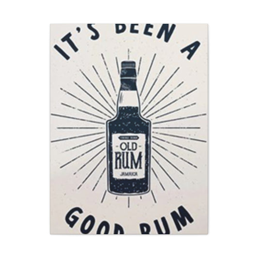 Old Rum Poster Wall Art & Canvas Prints