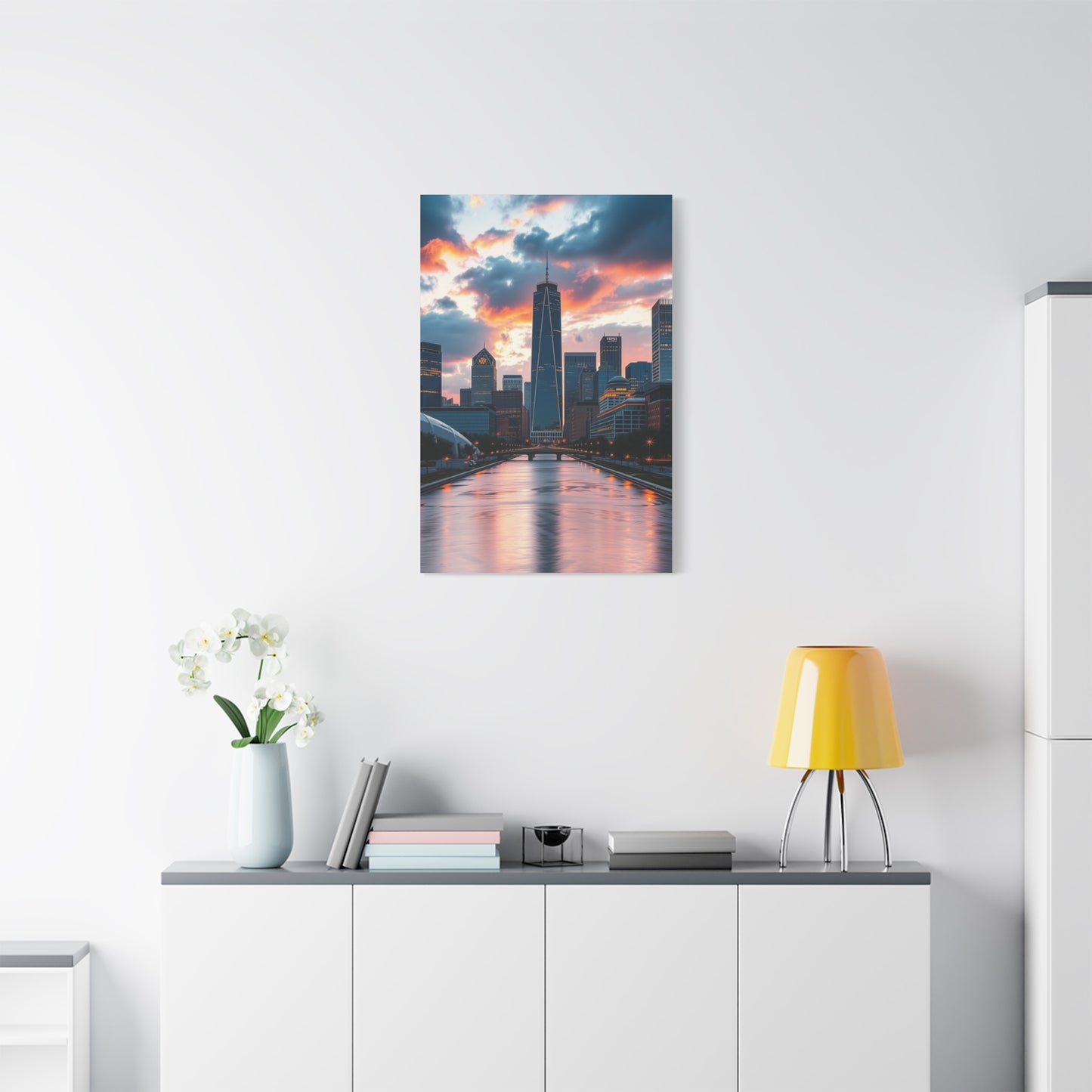 Vision Houston Skylines Art Art Wall Art & Canvas Print