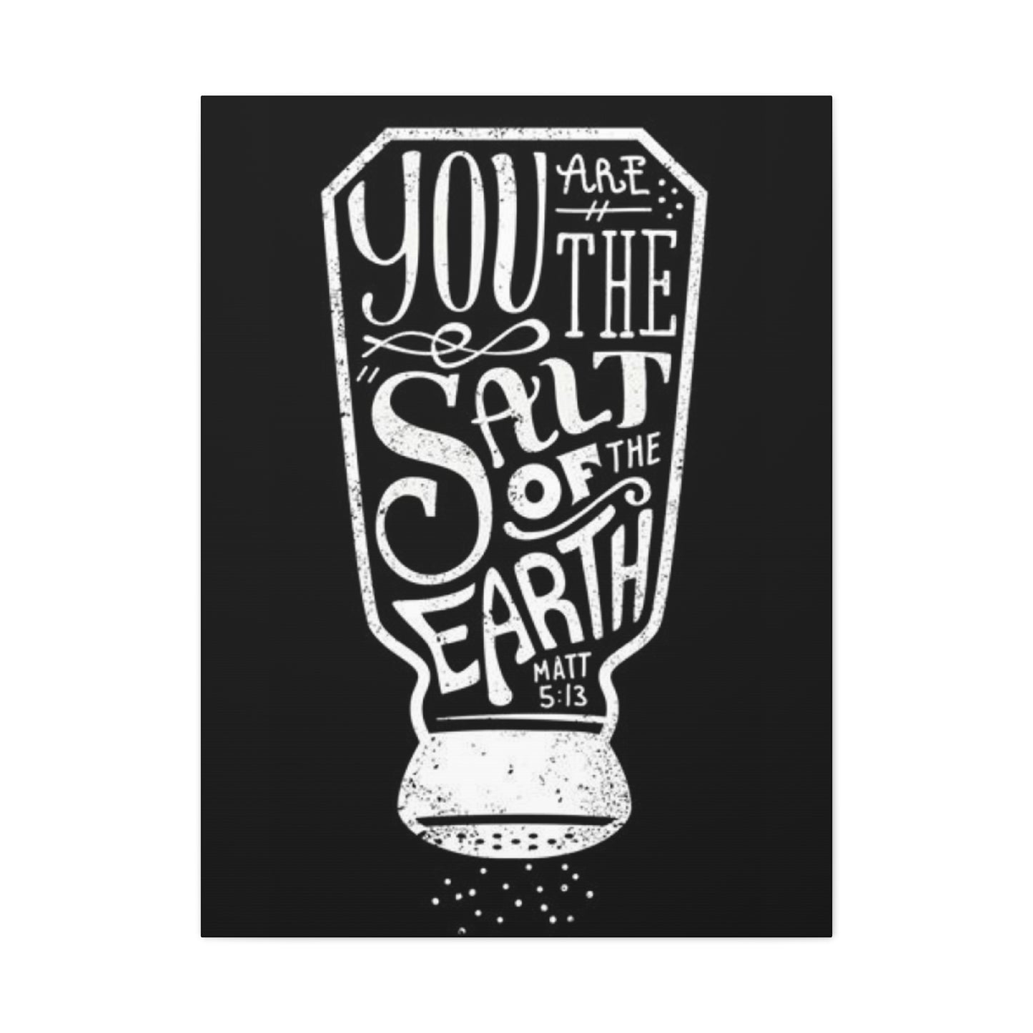 Salt Sprinkler Chalkboard Wall Art & Canvas Prints