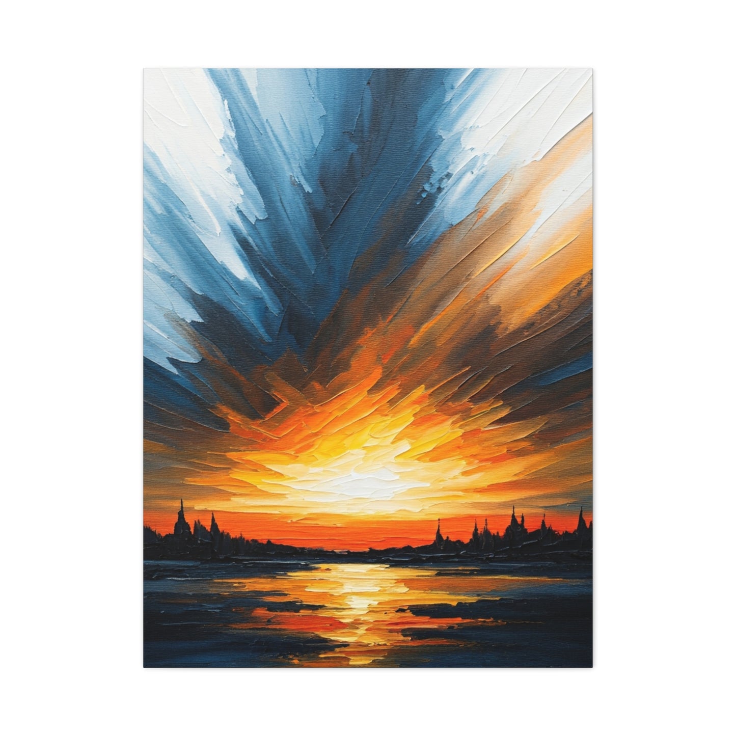 Dramatic Sunset Burst Wall Art & Canvas Prints