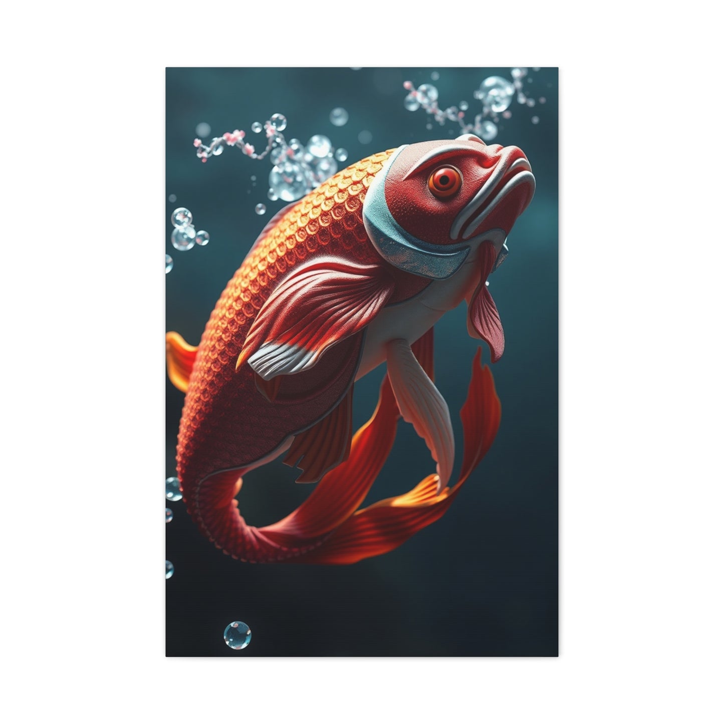 Piscean Dreamscape Canvas wall art & canvas print