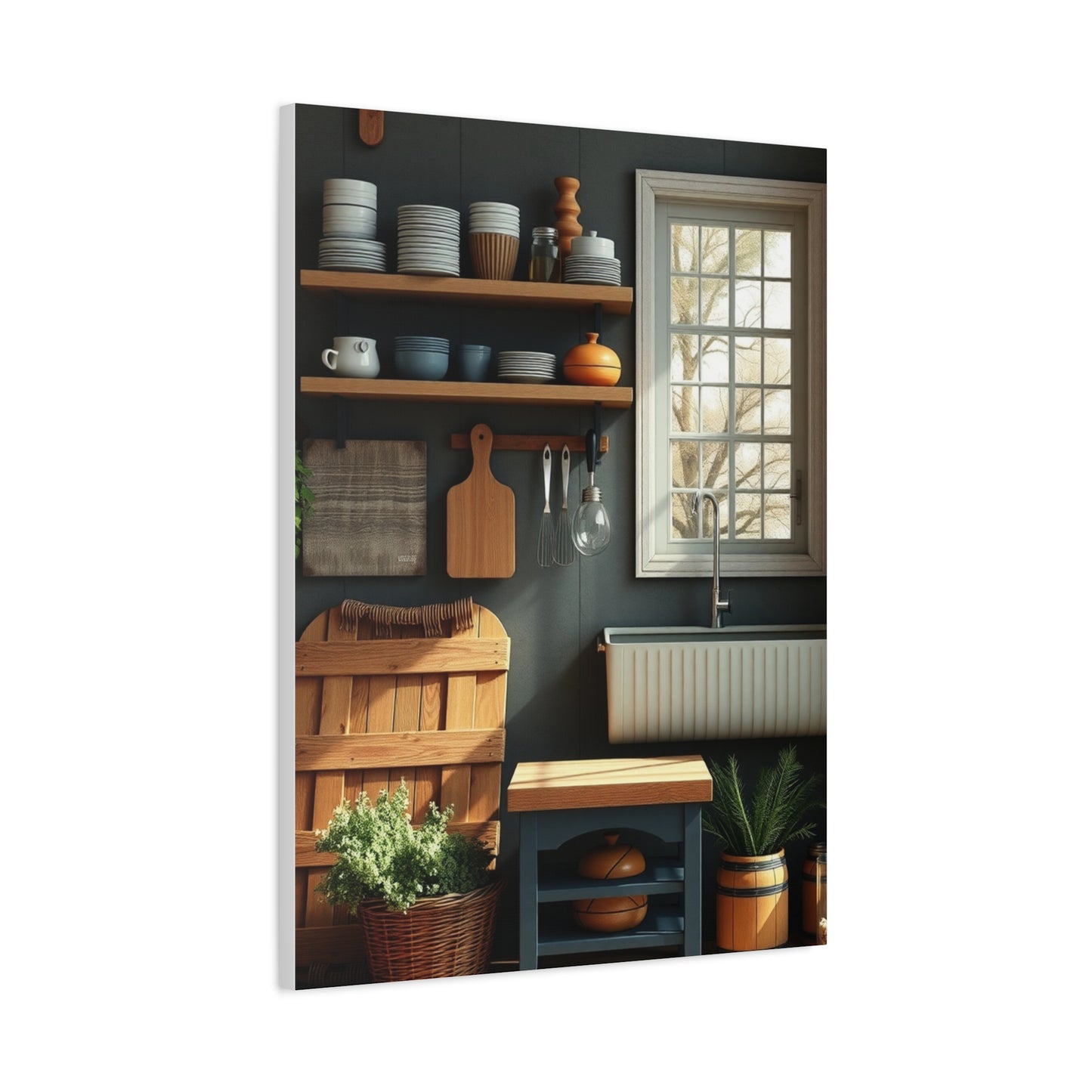 Nostalgic Culinary Tableau Wall Art & Canvas Print