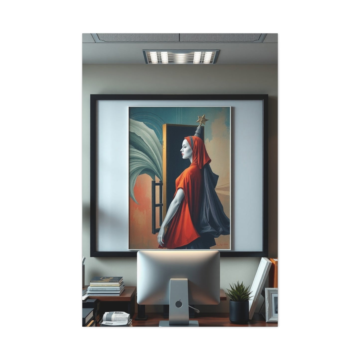 Opulent Office Masterpiece Wall Art & Canvas Print