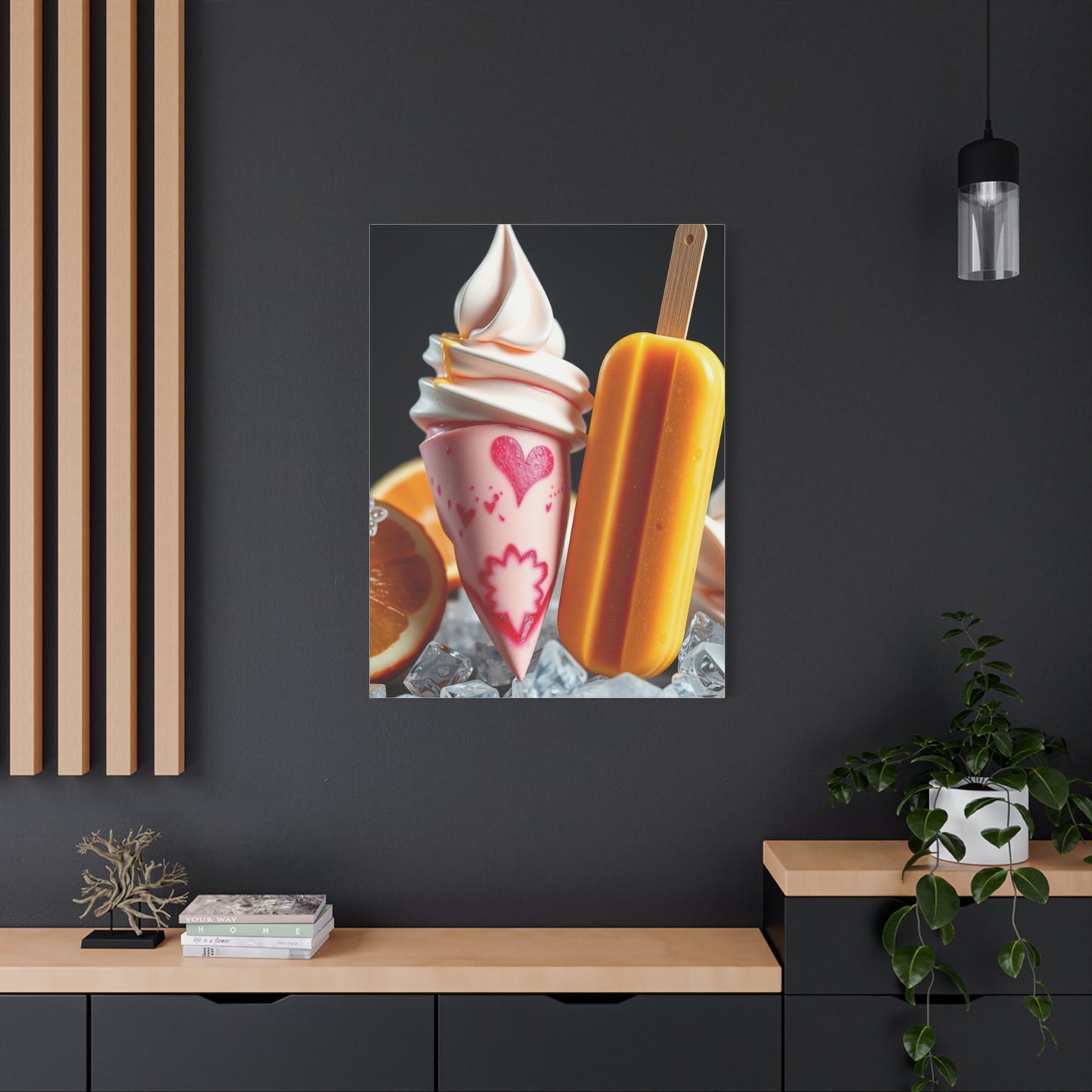 Vision Ice Cream & Popsicle Art Art Wall Art & Canvas Print