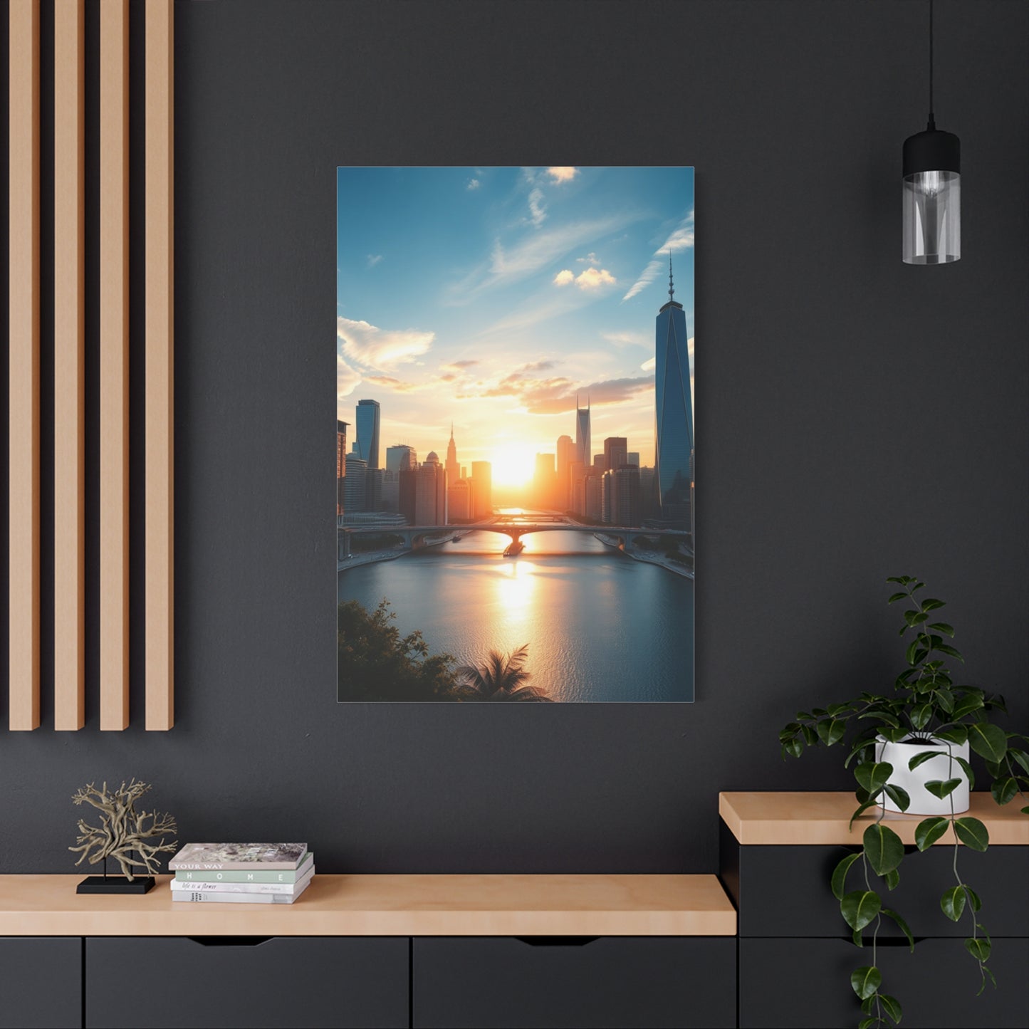 Skyline Grandeur Canvas Wall Art & Canvas Print