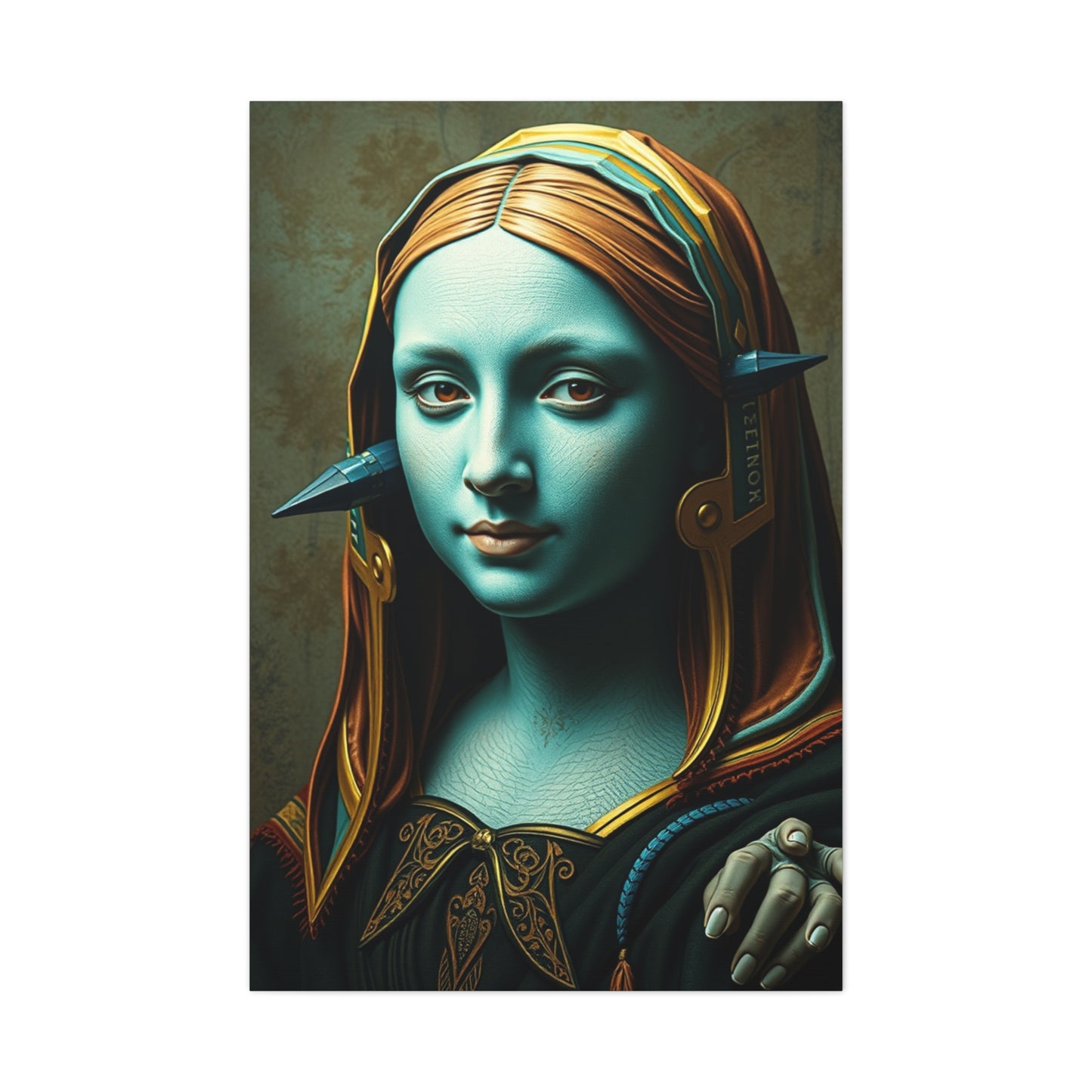 Majestic Figure Tapestry Wall Art & Canvas Print