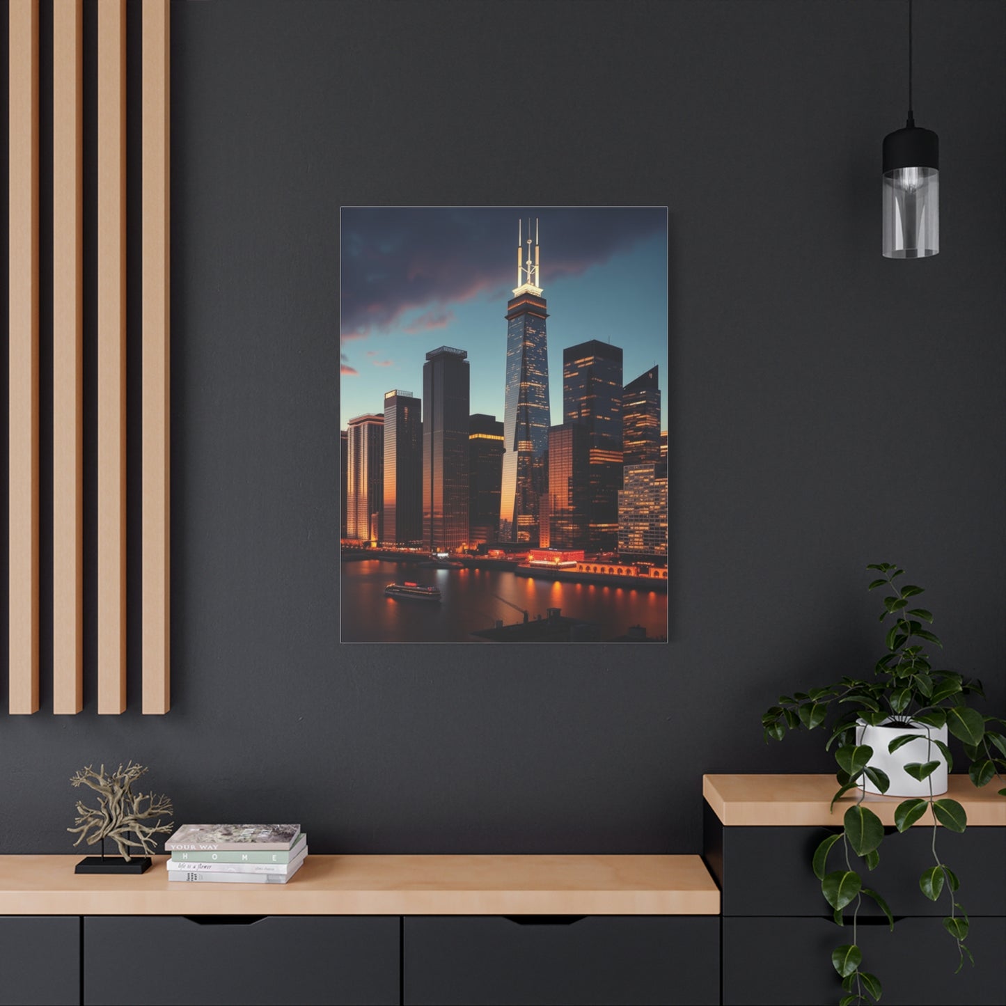 Chicago Skylines Art Supreme Gallery Wall Art & Canvas Print