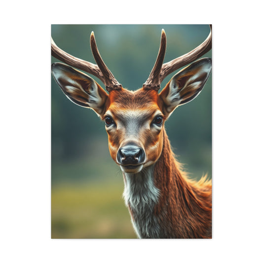 Serene Woodland Monarch Wall Art & Canvas Print