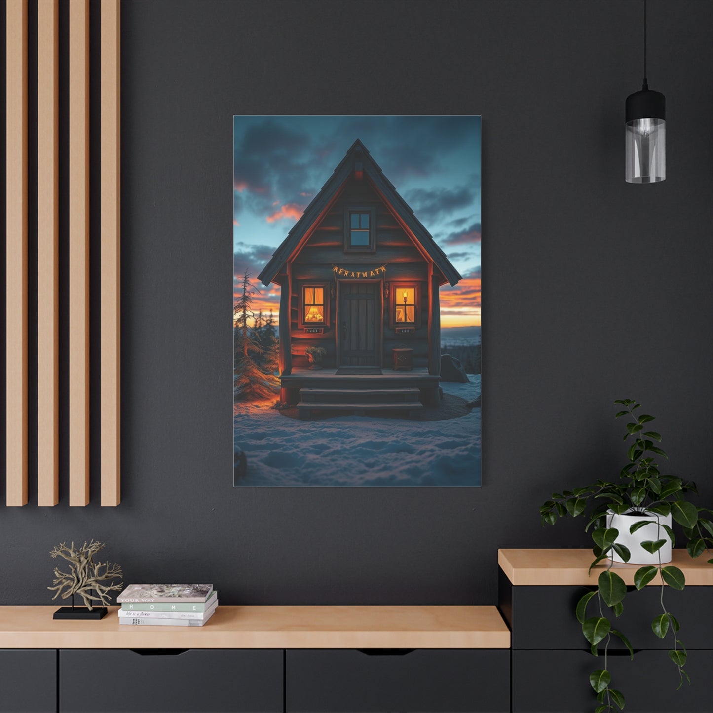 Cabin Art Supreme Gallery Wall Art & Canvas Print