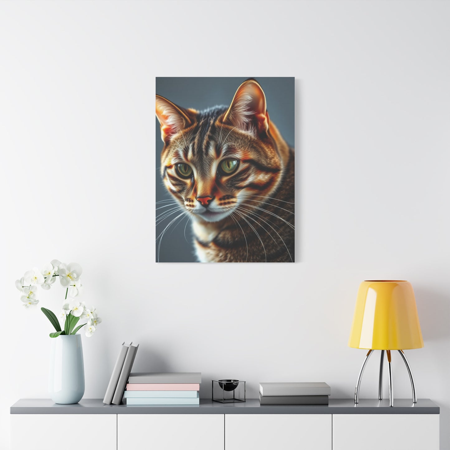 Tabby Cat Art Supreme Gallery Wall Art & Canvas Print