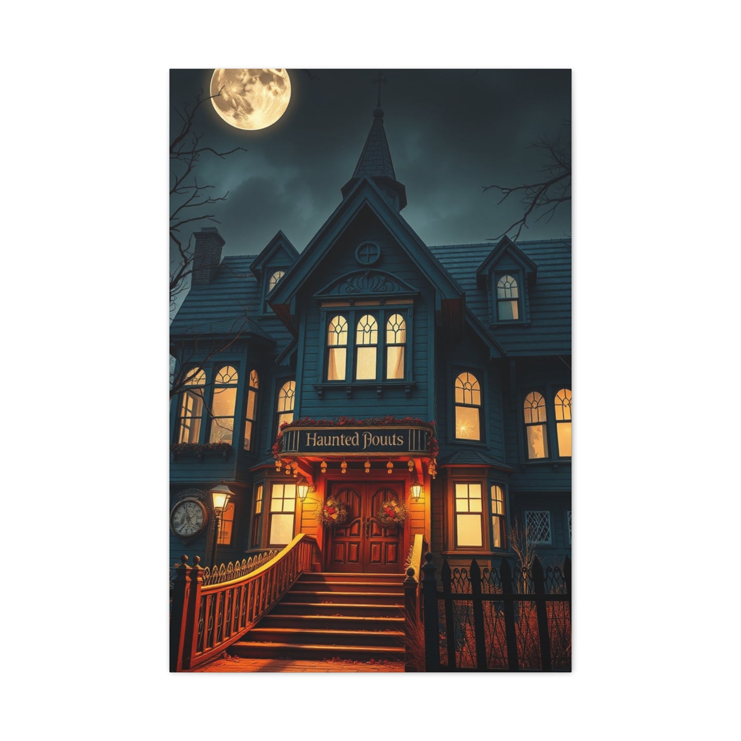 Elite Haunted House Art Vision Wall Art & Canvas Print