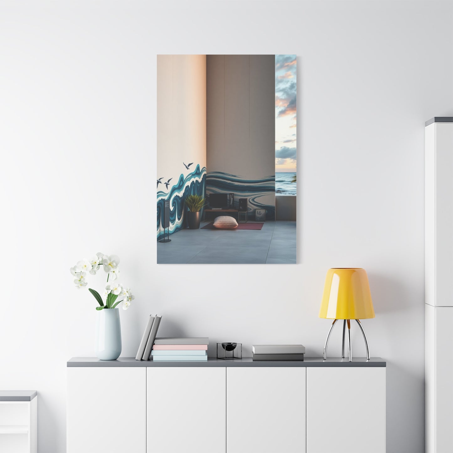 Coastal Chic Impression Wall Art & Canvas Print