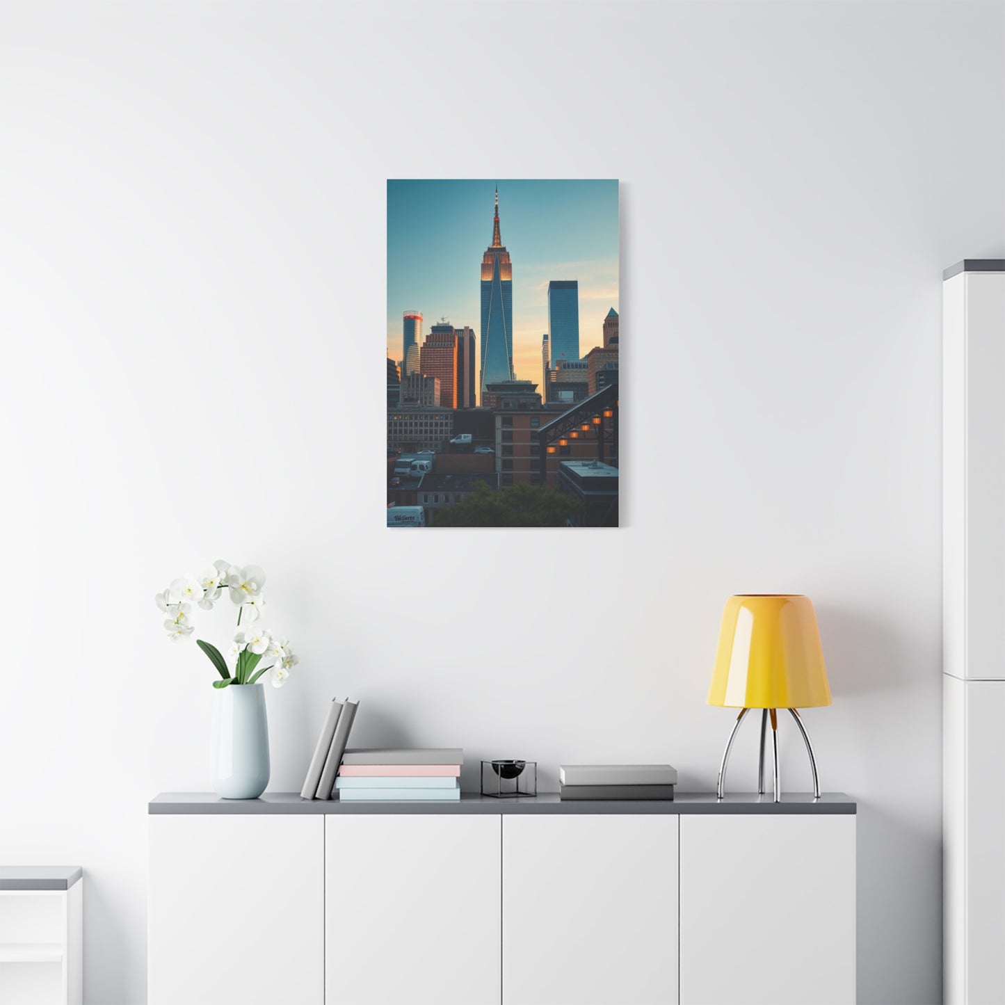 Skyward Promenade Elegance Wall Art & Canvas Print