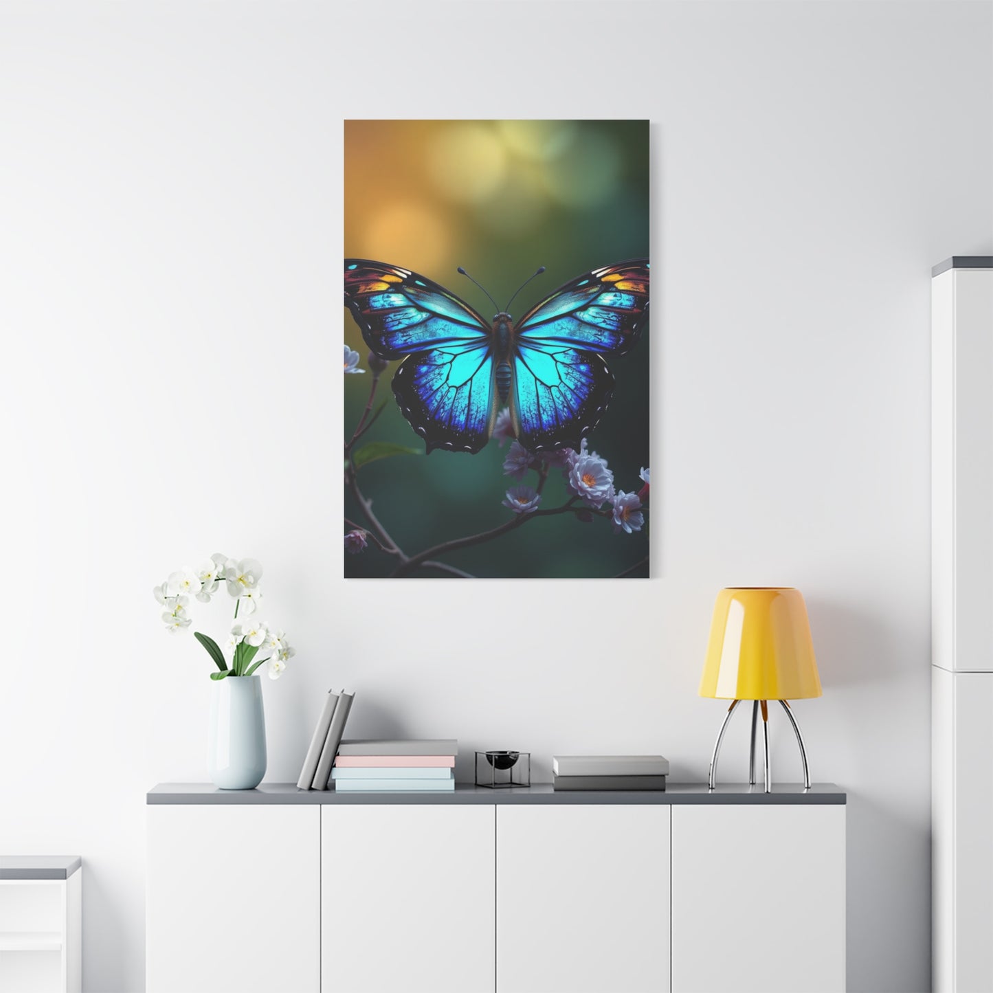 Celestial Flutter Artistry Wall Art & Canvas Print