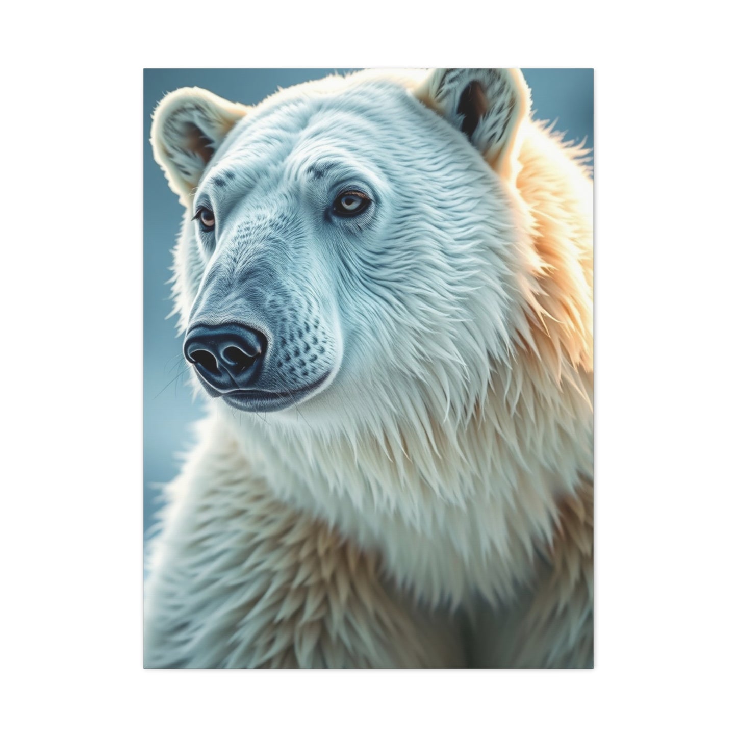 Vision Polar Bear Art Art Wall Art & Canvas Print