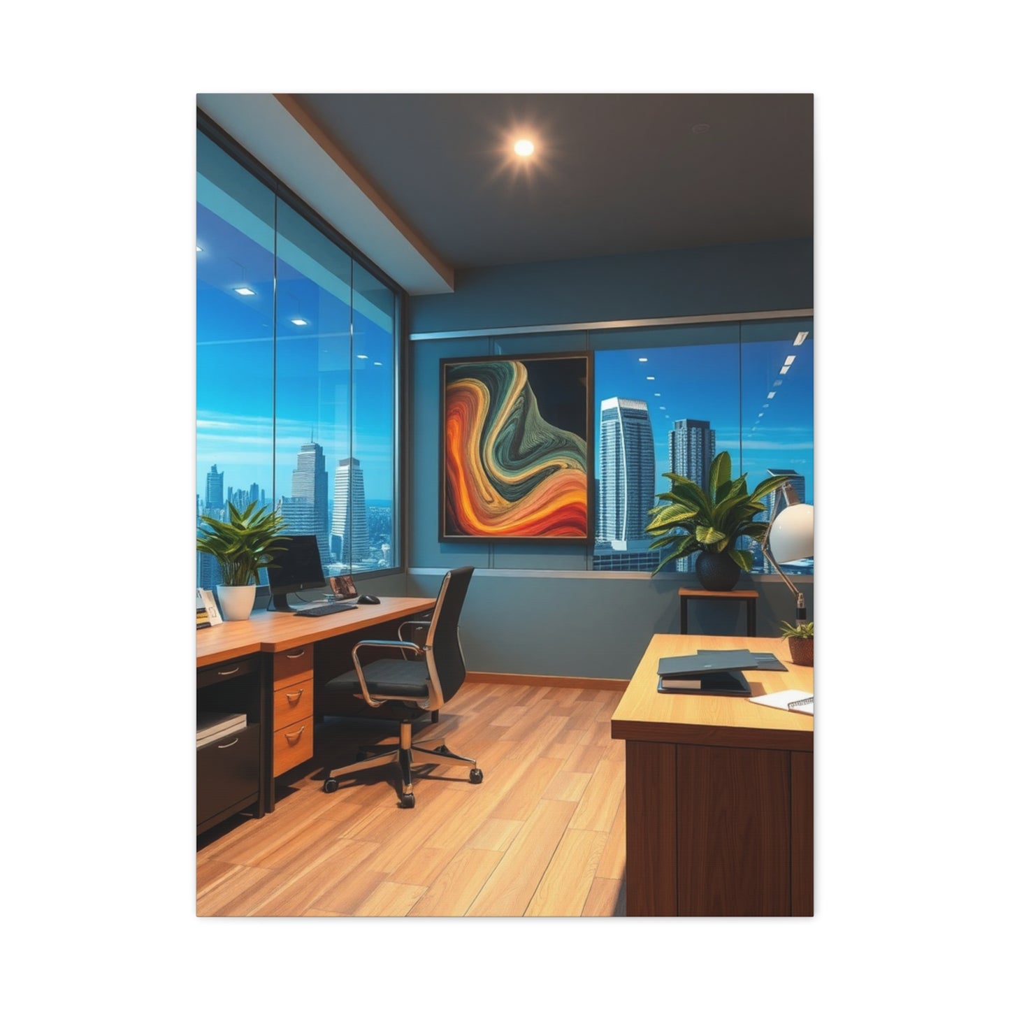 Executive Elegance Canvas Wall Art & Canvas Print