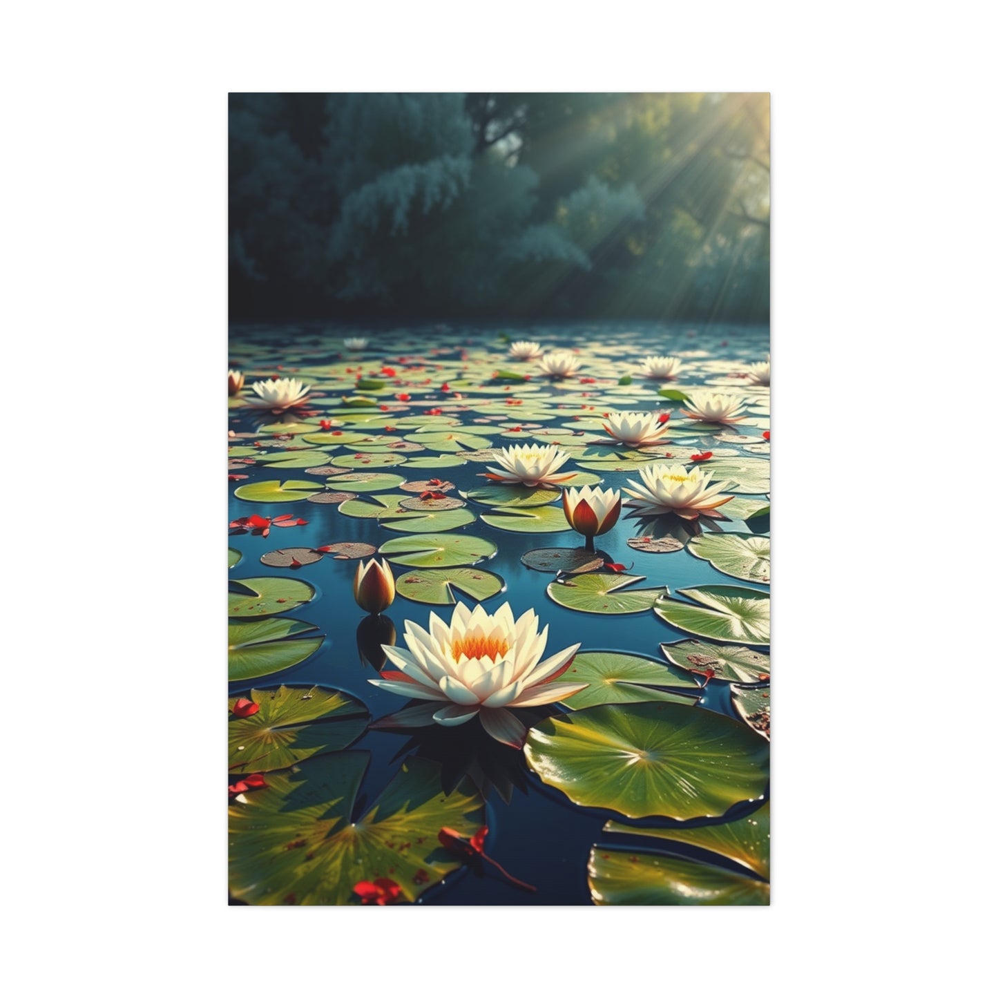 Claude Monet Water Lilies Art Supreme Gallery Wall Art & Canvas Print