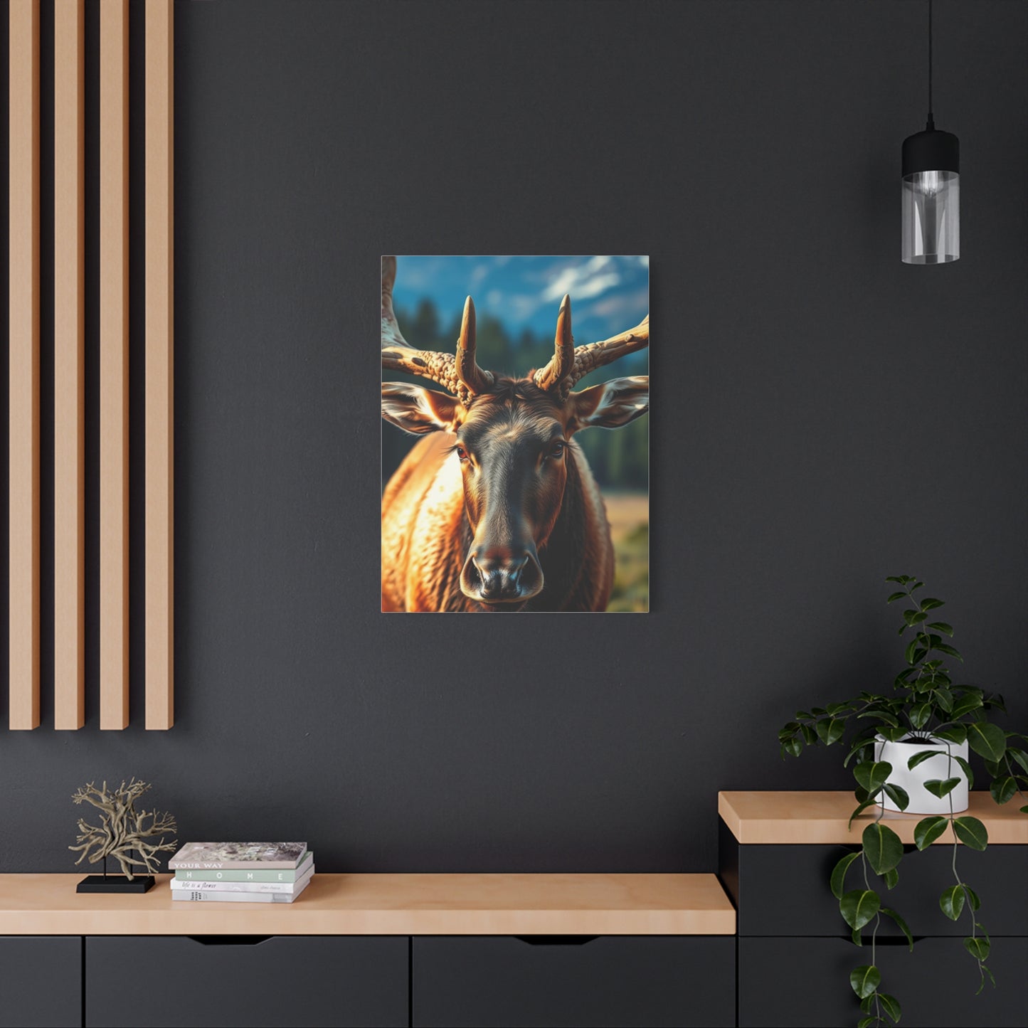 Supreme Elk Art Collection Wall Art & Canvas Print