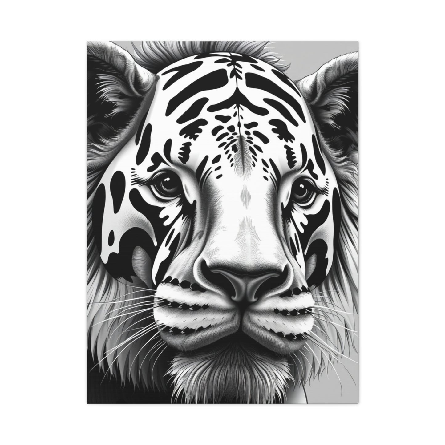 Black and White Illustrations Art Supreme Gallery Wall Art & Canvas Print