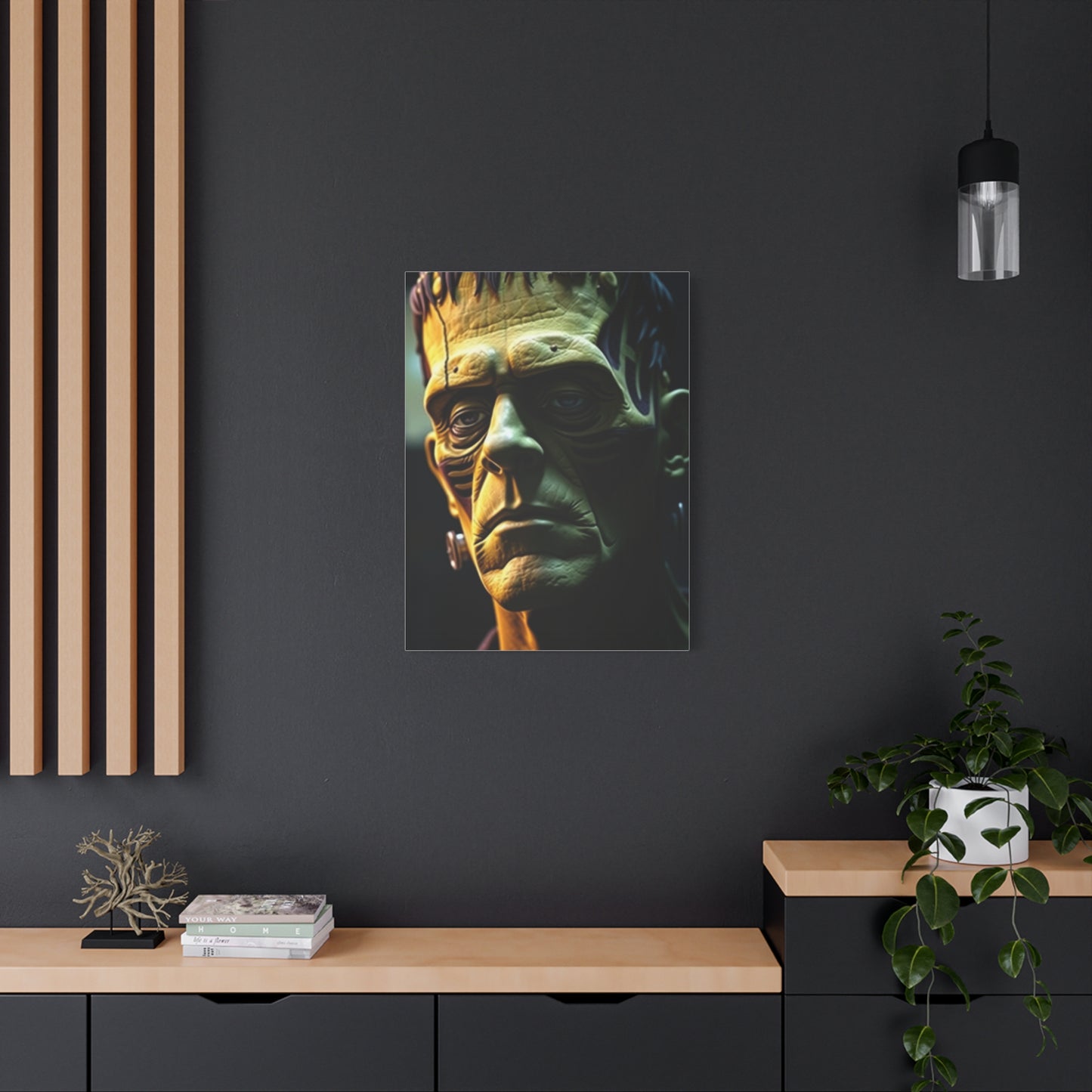 Frankenstein Art Luxury Canvas Wall Art & Canvas Print
