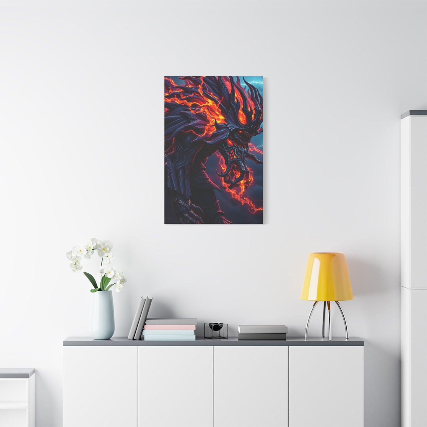 Ebon Thunder Reverie Wall Art & Canvas Print