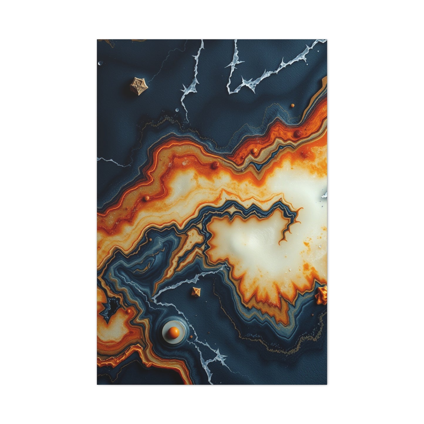 Charcoal, Onyx, and Ivory Art Supreme Gallery Wall Art & Canvas Print