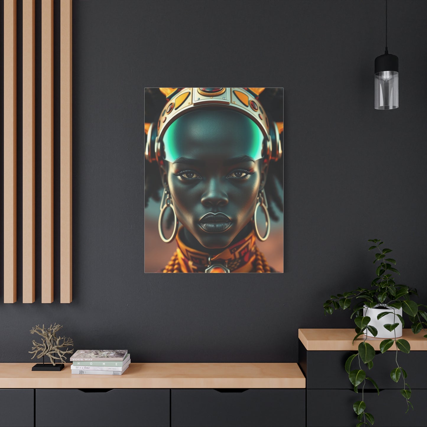 Supreme Afrofuturism Art Collection Wall Art & Canvas Print