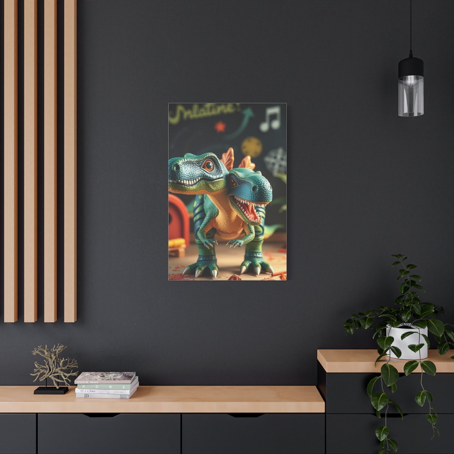 Vision Kid’s Dinosaur Art Art Wall Art & Canvas Print