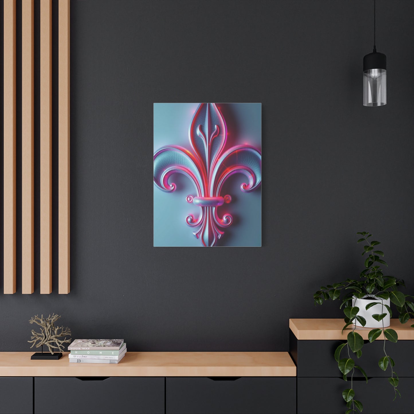 Noble Petal Emblem Canvas