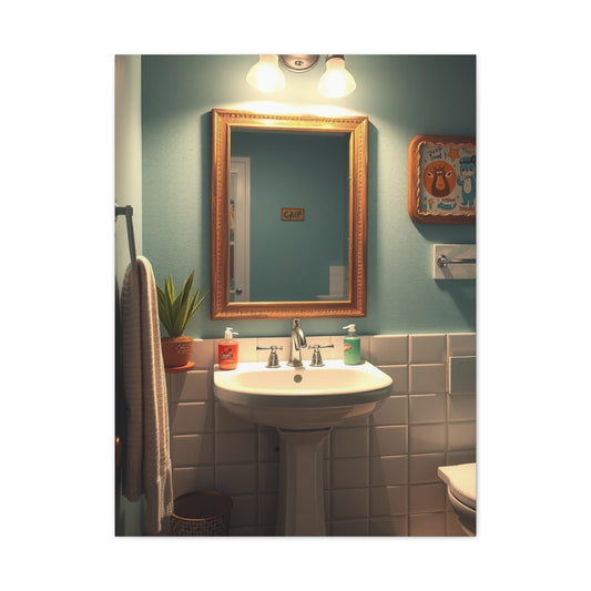 Kid’s Bathroom Art Luxury Canvas Wall Art & Canvas Print