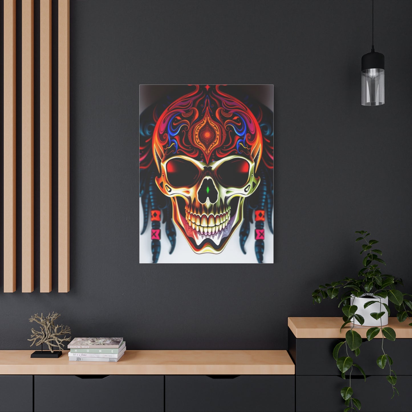 Psychedelic Cranium Reverie Wall Art & Canvas Print