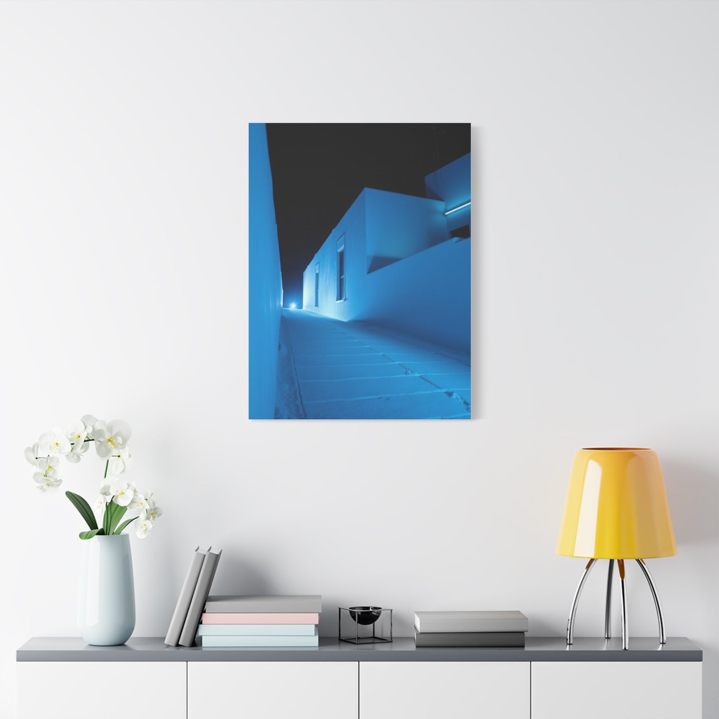 Blue and White Art Luxury Canvas Wall Art & Canvas Print