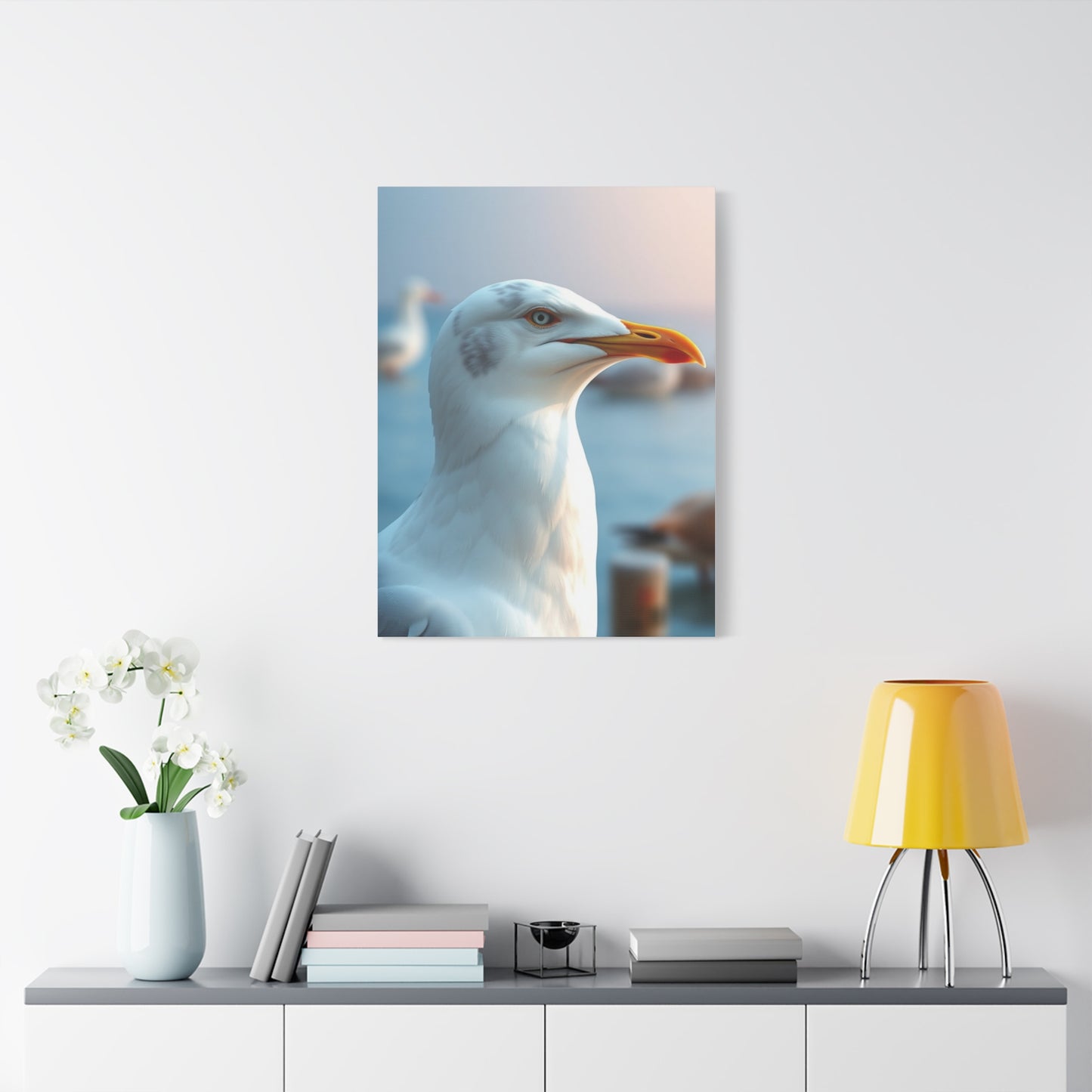 Vision Sea Gull Art Art Wall Art & Canvas Print